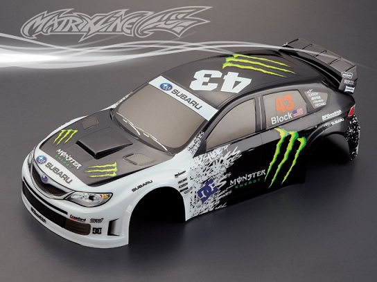 MatrixLine SUBARU IMRREZA WRX 10 Finished PC Body RTR PC201006R